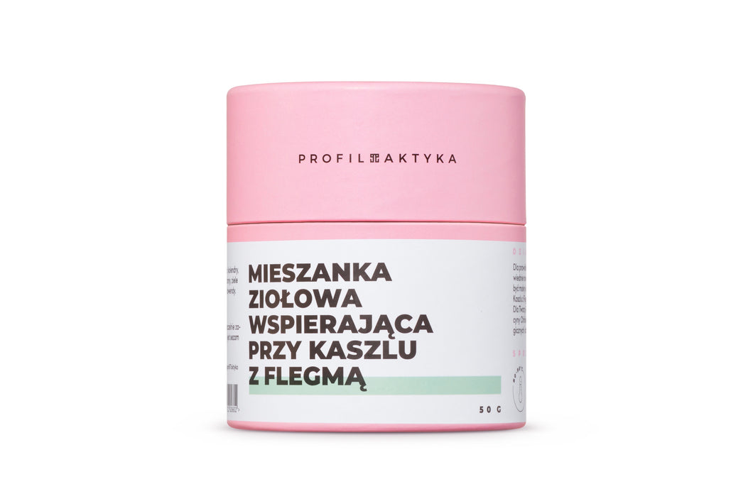 Mieszanka ziołowa wspierająca przy kaszlu z flegmą 50g